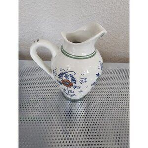 Bols Delft Polychroom Pitcher Vase Made Holland 6" Vintage